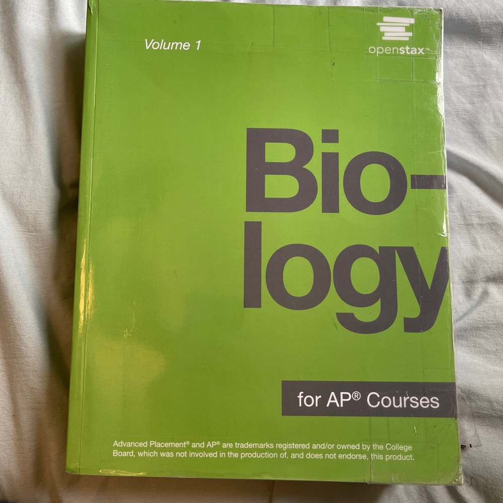 Official AP Biology textbooks